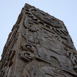 Qidan Totem Post, 2014-09-16